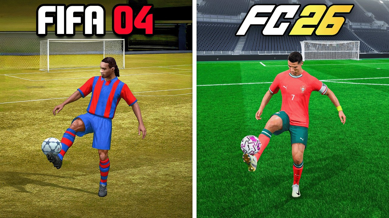 Scoring 1 Practice Arena Goal in Every FIFA background
