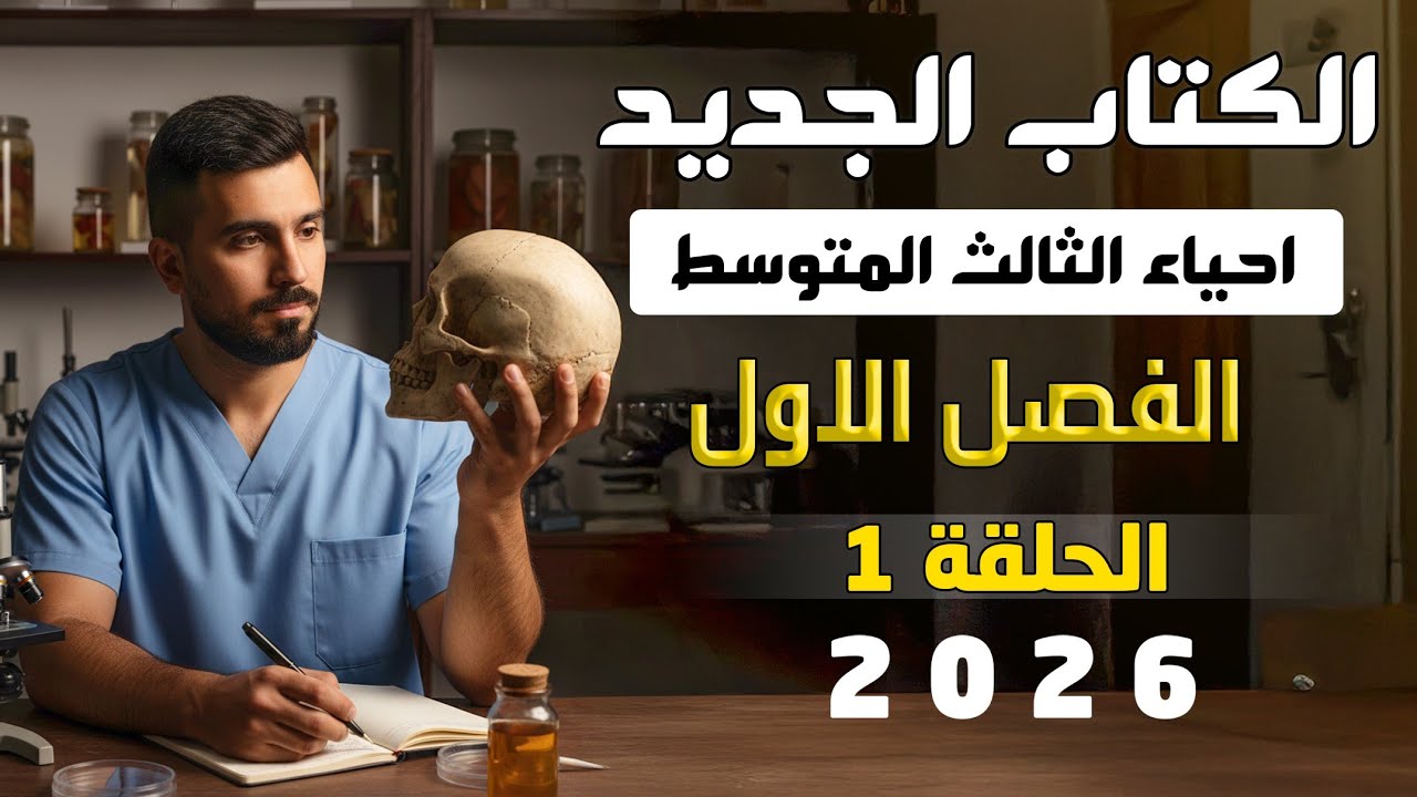 احياء الثالث متوسط | منهج 2026 | الكتاب الجديد