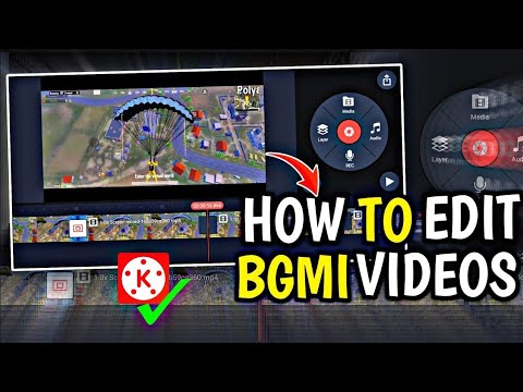 How To Edit Bgmi Videos In Kinemaster🔥 / How To Edit Pubg Gameplay / Kinemaster Bgmi Video Editing background