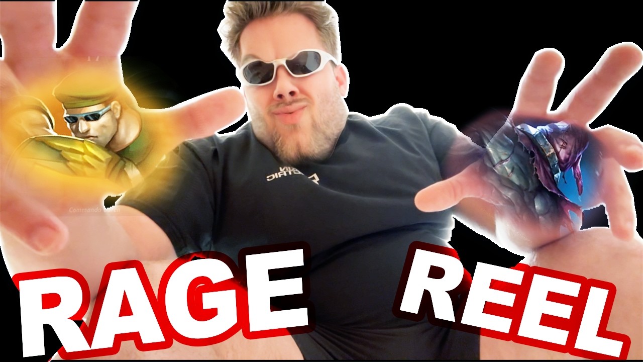 garen & tryndamere against VANYE ranged top ... i can't take this anymore | RAGE MONTAGE