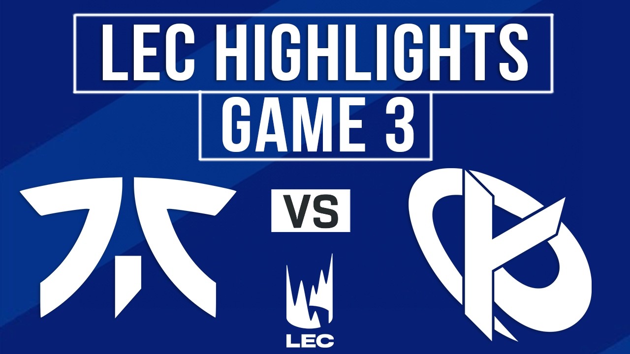 FNC vs KC Highlights Game 3 | LEC Spring 2026 | Fnatic vs Karmine Corp background