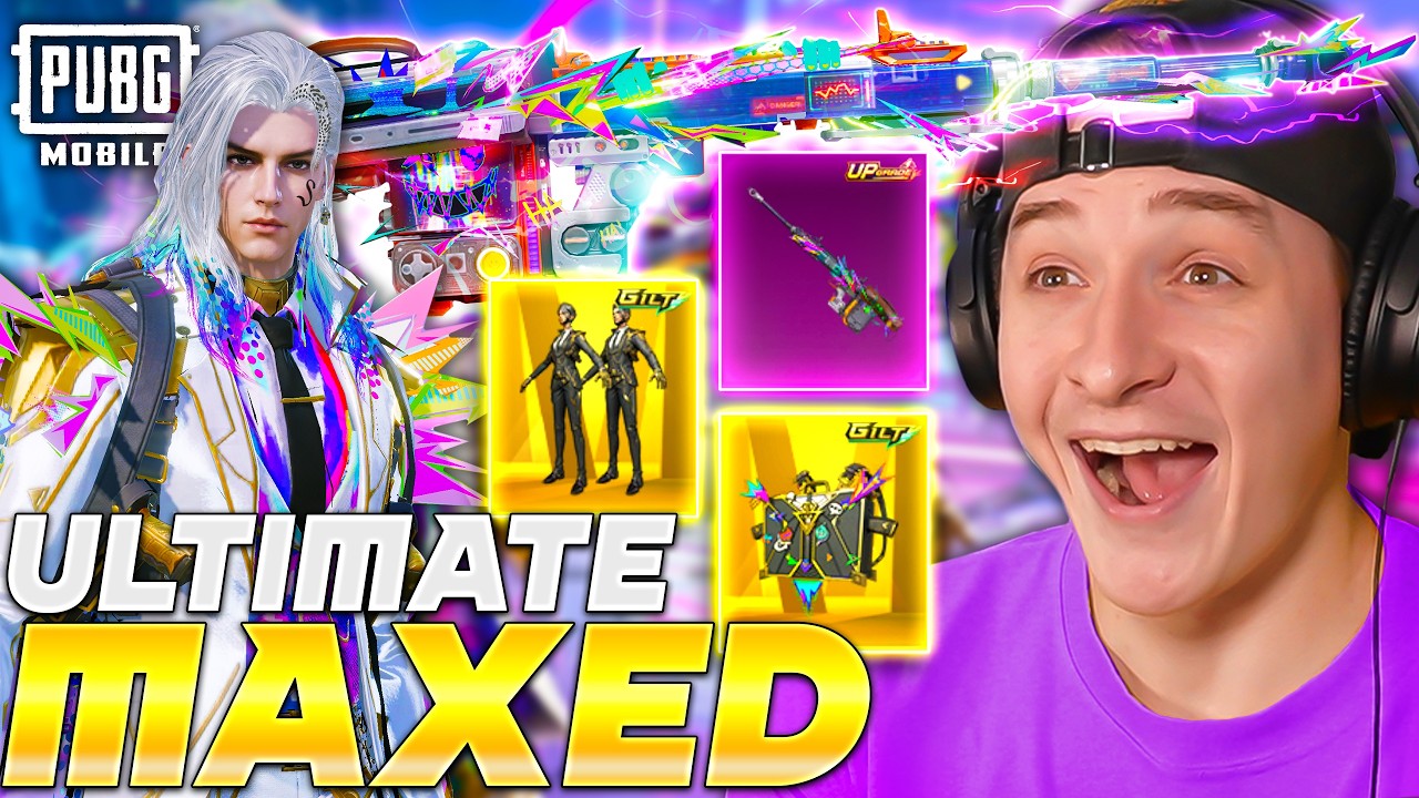 MAXED FOOL AMR & MULTIVERSE ULTIMATE! PUBG MOBILE background