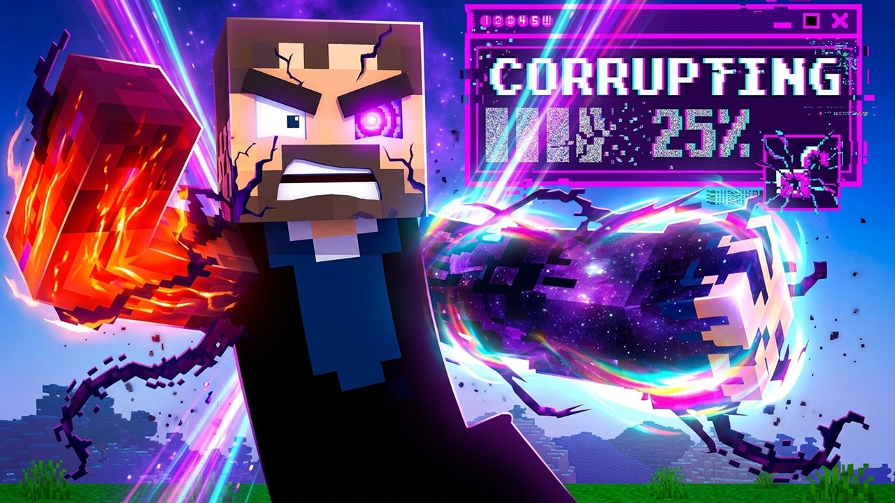 Becoming C̶̺O̷R̴̟R̸͖U̶̱P̷T̴̪E̸͎D̶̺ in Minecraft