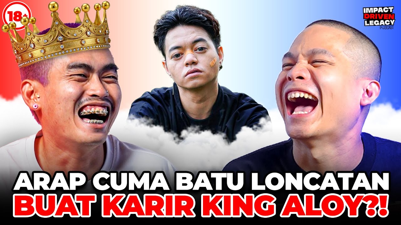 KING ALOY NGAKU REZA ARAP CUMA BATU LONCATAN BUAT KARIRNYA?! - IDL PODCAST