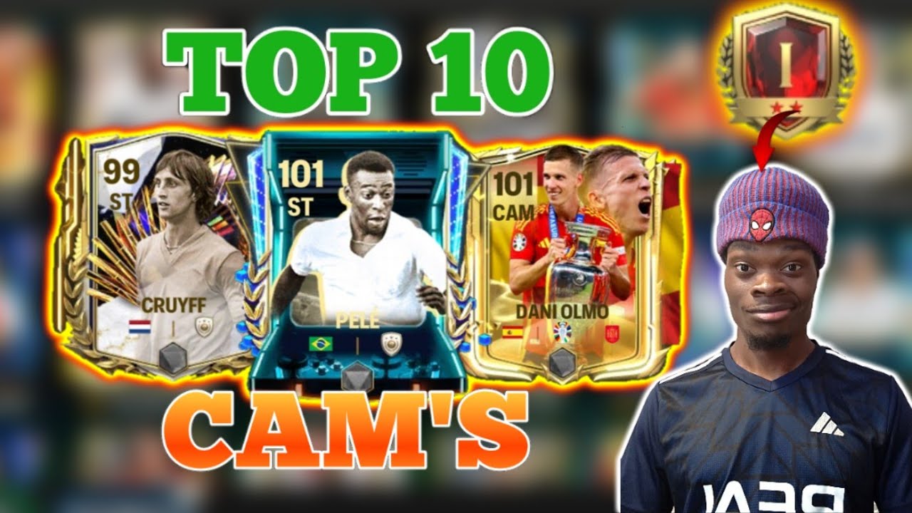 FC 1 Top 50 h2h player || Top 10 CAM'S For H2H - FC MOBILE!đ„ background