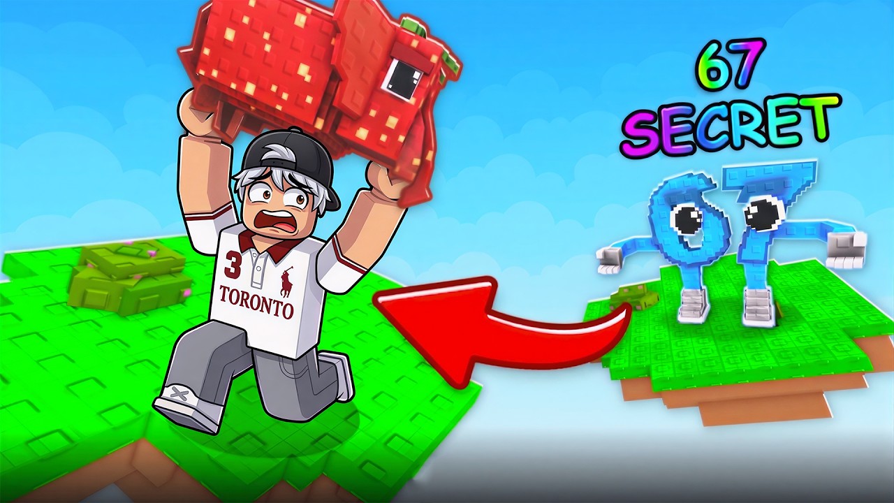 Roblox Lekin Men Ukam Bilan Yaponyada Uchar Orollardan Sakrab O'tib Eng Qimmat Brainrot O'g'irladik!