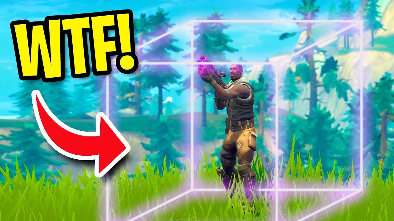 HOW TO BUILD INVISIBLE WALLS AND TROLL PEOPLE! | Fortnite Battle Royale background