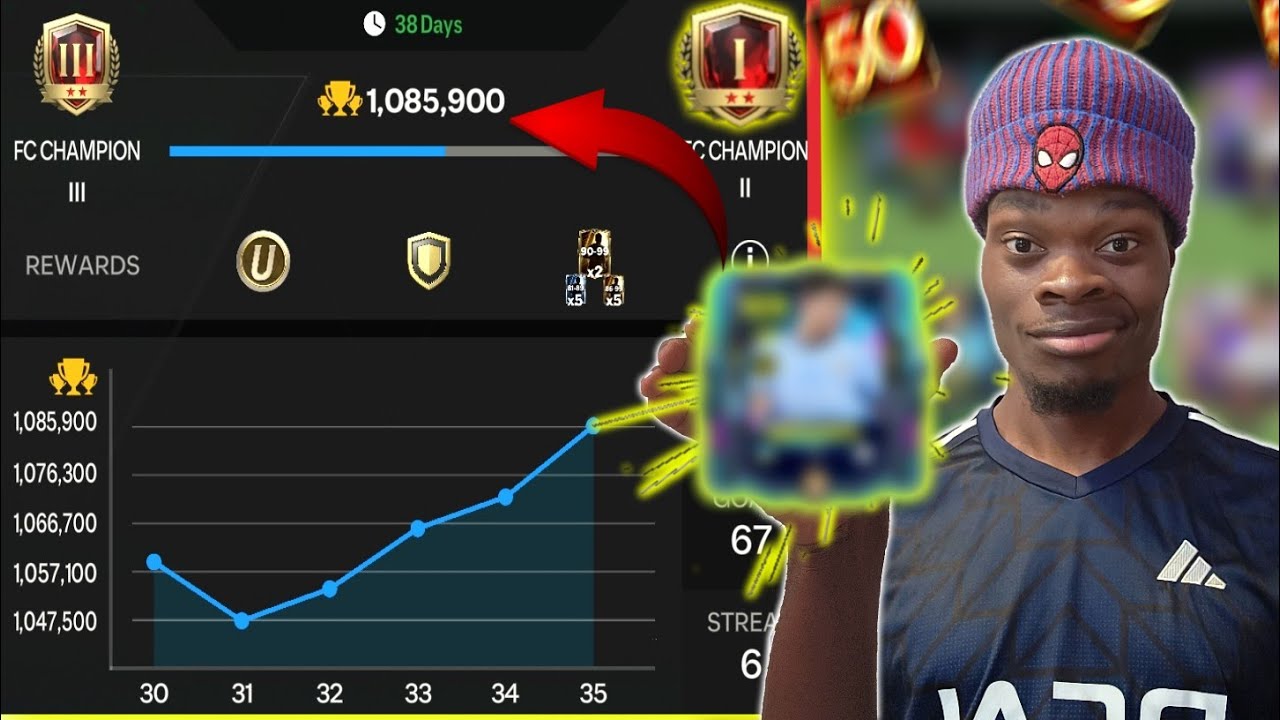 This card SHOCKED me!💥New Division Rivals Season Grind to FC 1🏆 INTENSE MATCHES- FC MOBILE backdrop