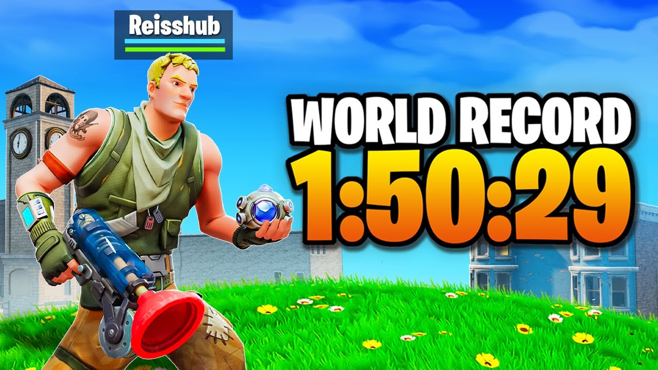 I Broke the Fortnite Speedrun WORLD RECORD background