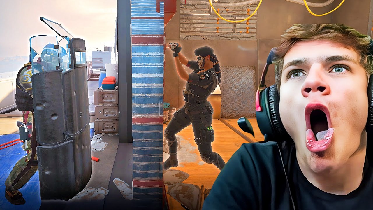 The Smartest Plays in R6 History... *JYNXZI REACTS* background