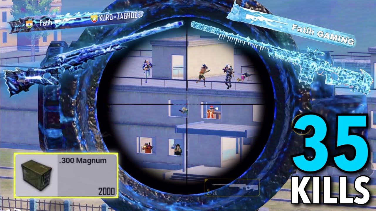 omg!! MY BEST SNIPER AWM GAMEPLAY OF THE SEASON🔥PUBG Mobile