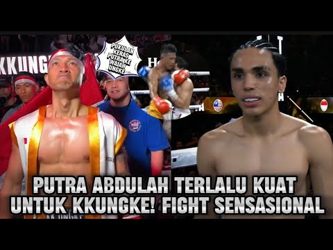 PUTRA ABDULAH VS KKUNGKE‼️KKUNGKE AKHIRNYA MERASAKAN PUKULAN KERAS PUTRA ABDULAH