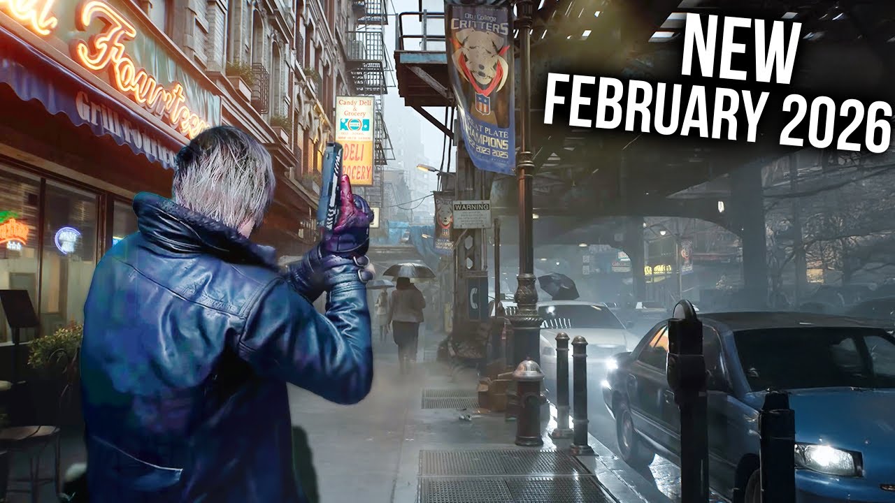Top 10 NEW Games of February 2026 background