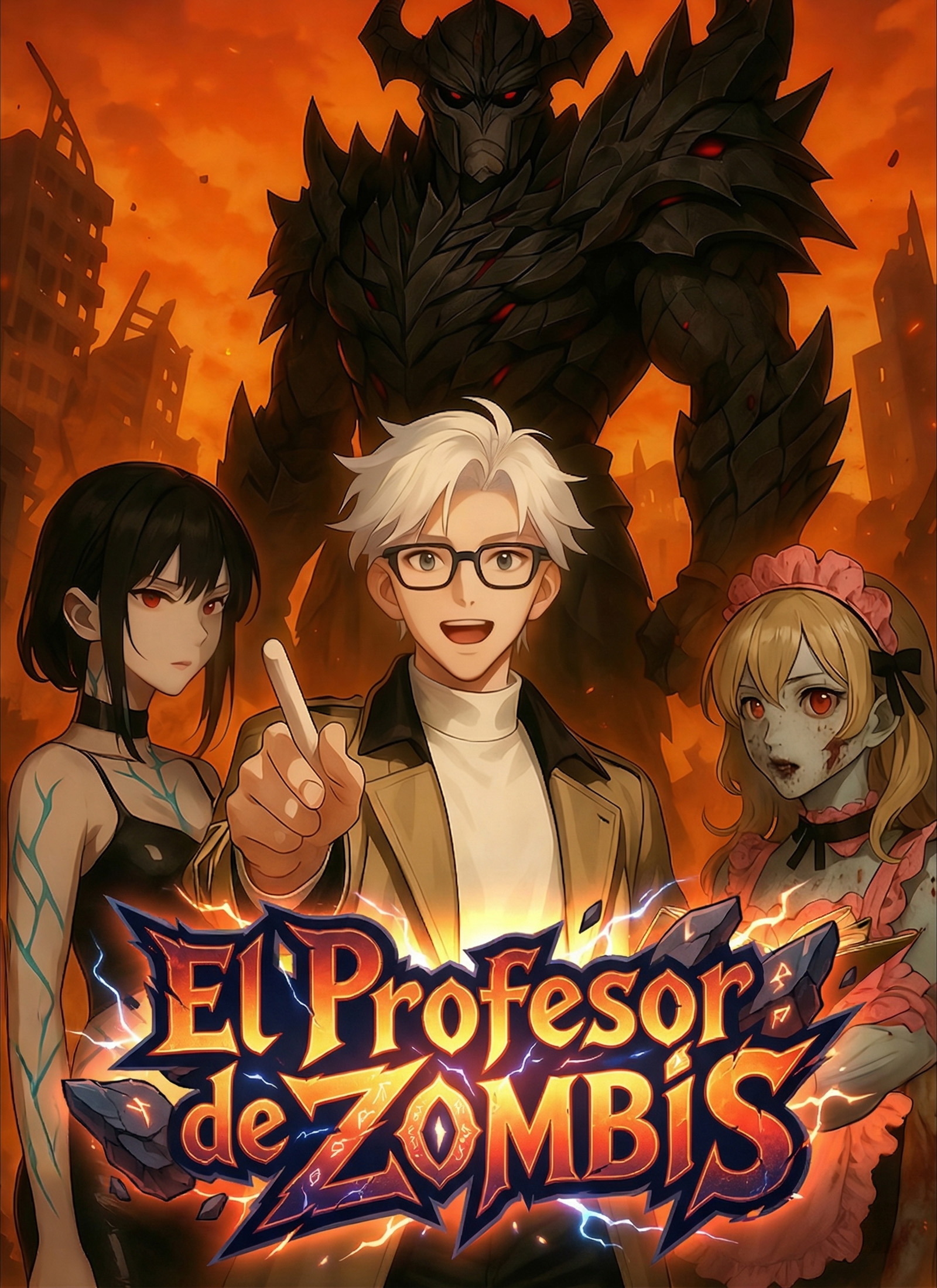 El profesor de zombis poster