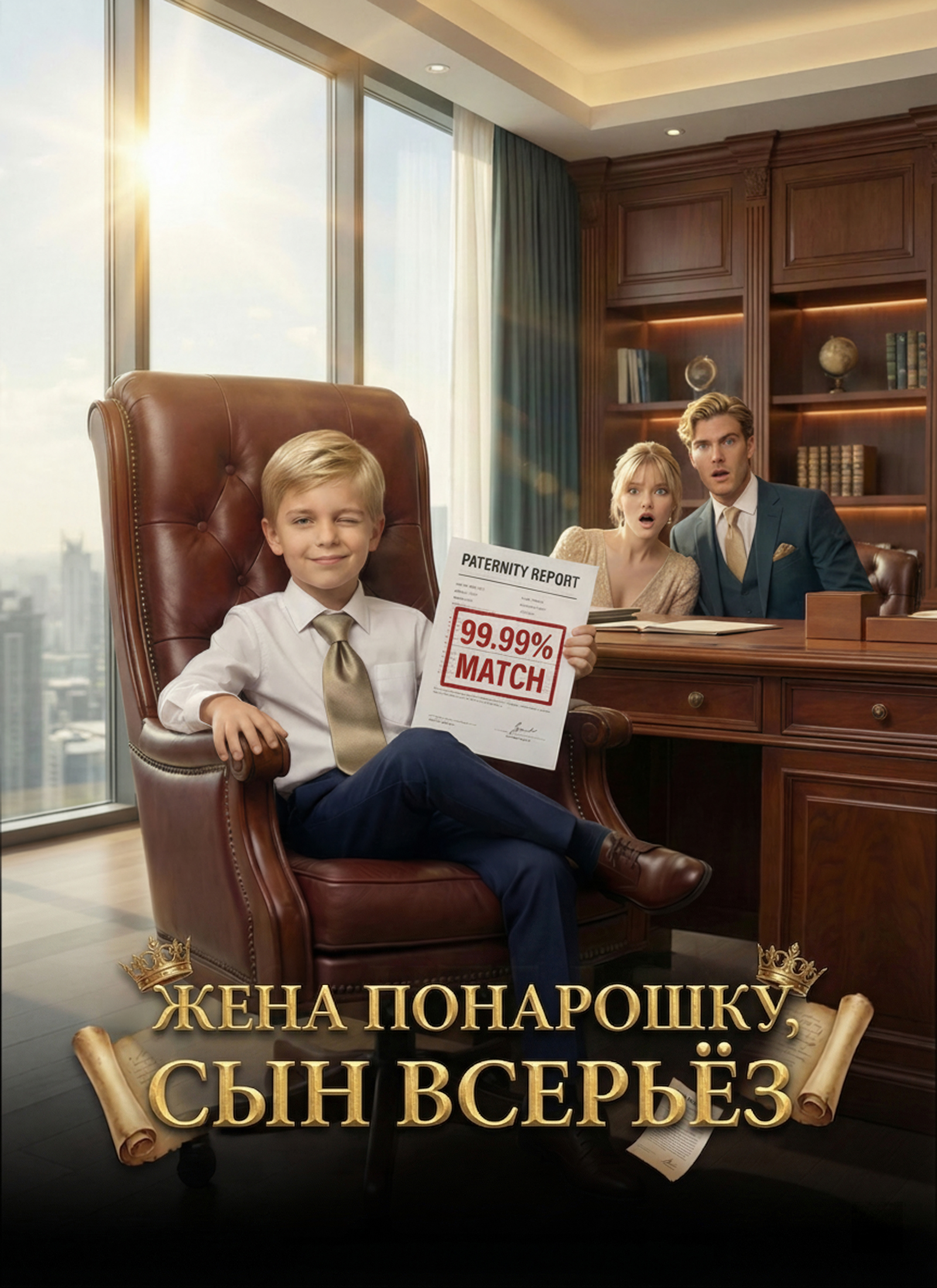 [Дубляж]Жена понарошку, сын всерьёз poster