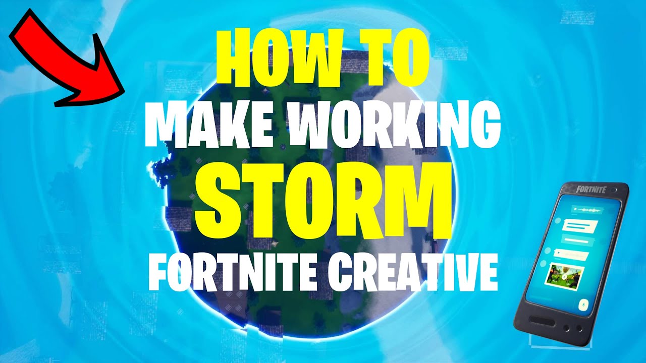 How To Create A Storm | Fortnite Mini BR Tutorial #4 (UPDATED TUTORIAL)
