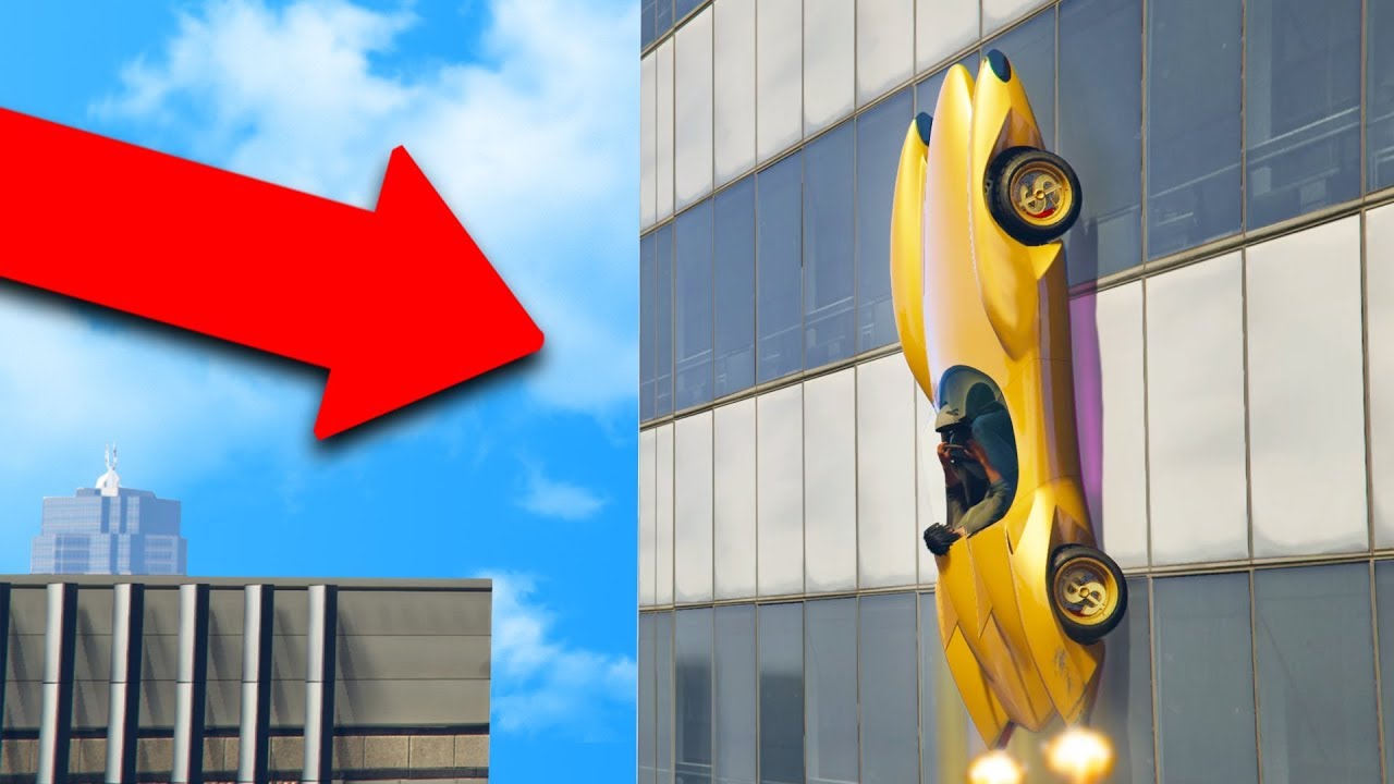 THIS $5,000,000 CAR CAN DRIVE UP BUILDINGS! | GTA 5 THUG LIFE #184 background