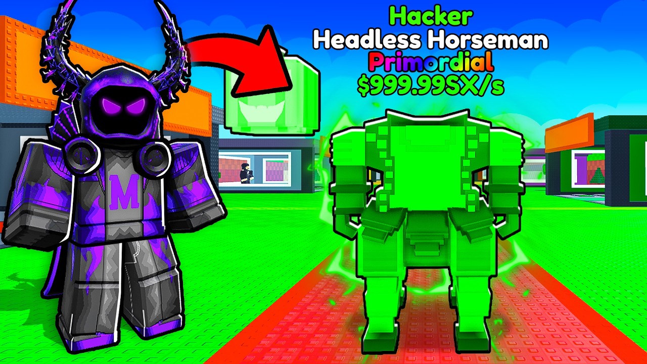 Starting Over as NOOB with MAXED HEADLESS HORSEMAN in Be a Brainrot!