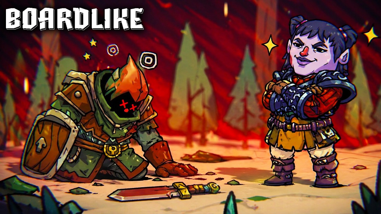 I Unlocked The FORSAKEN MARSH After Humiliating The Boss In This Roguelike! - Boardlike