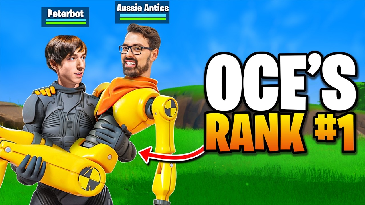 How AussieAntics Became OCE’s Best Fortnite Player background
