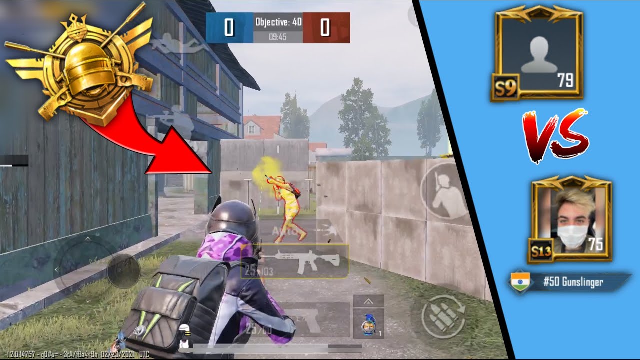 TOP 100 INDIAN CONQUEROR PRO PLAYER VS MEπ° iPhone 11 PUBG Mobile