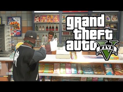 GTA 5 THUG LIFE #4 - GANG SHOOTOUTS & POLICE CHASES! background
