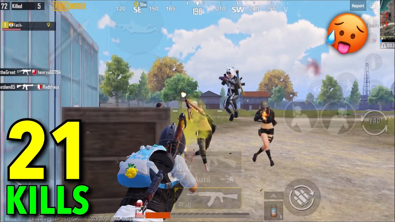 HOW DID I SURVIVE HERE WITH 1 HP? 🥵 EPIC 1VS4 CLUTCH | PUBG Mobile backdrop