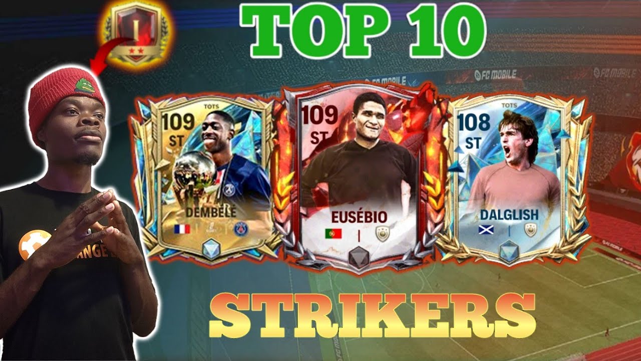 Top 10 Strikers for H2H after Gameplay Update! || Top 50 h2h player - FC MOBILE background