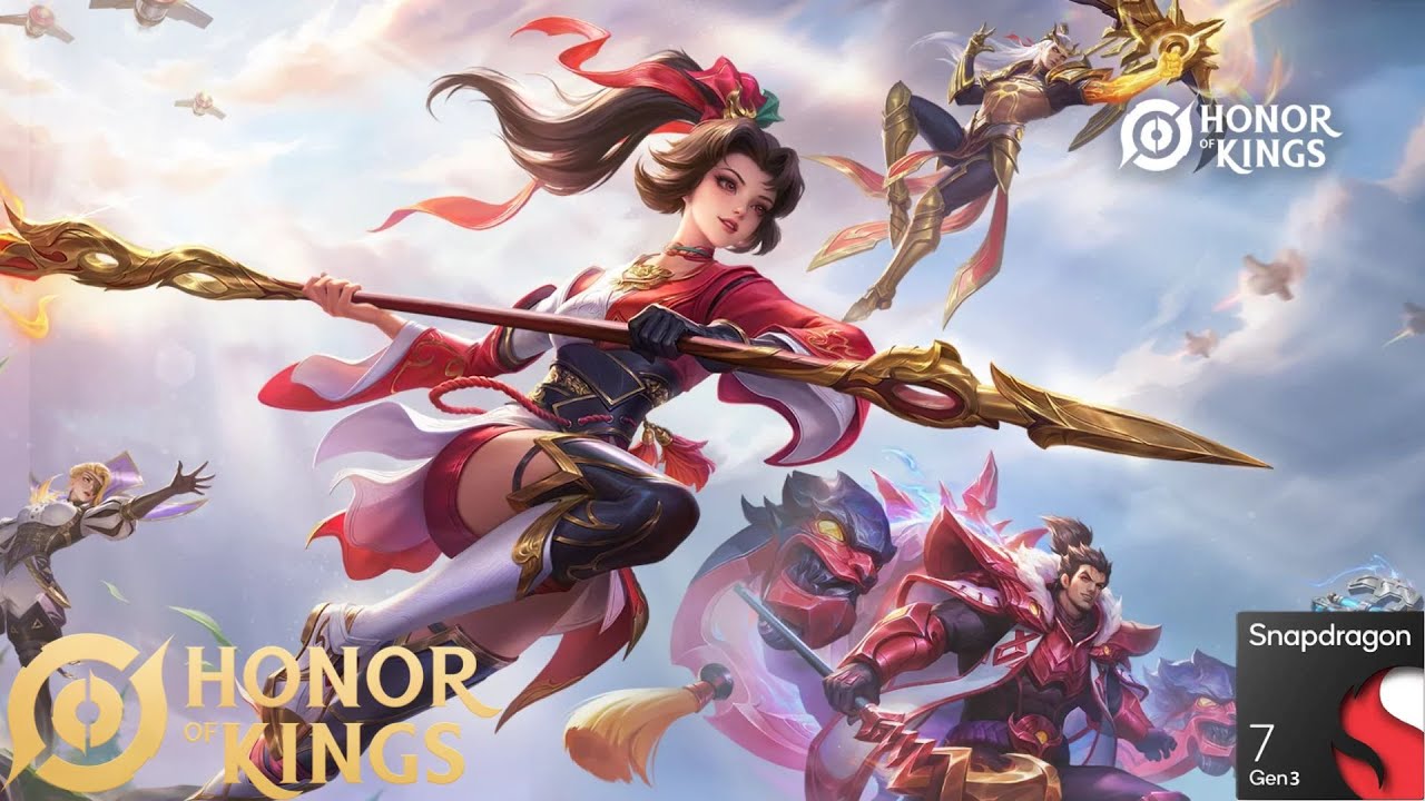 Honor Of Kings | Snapdragon 7 gen 3 | IQOO Z9 | background