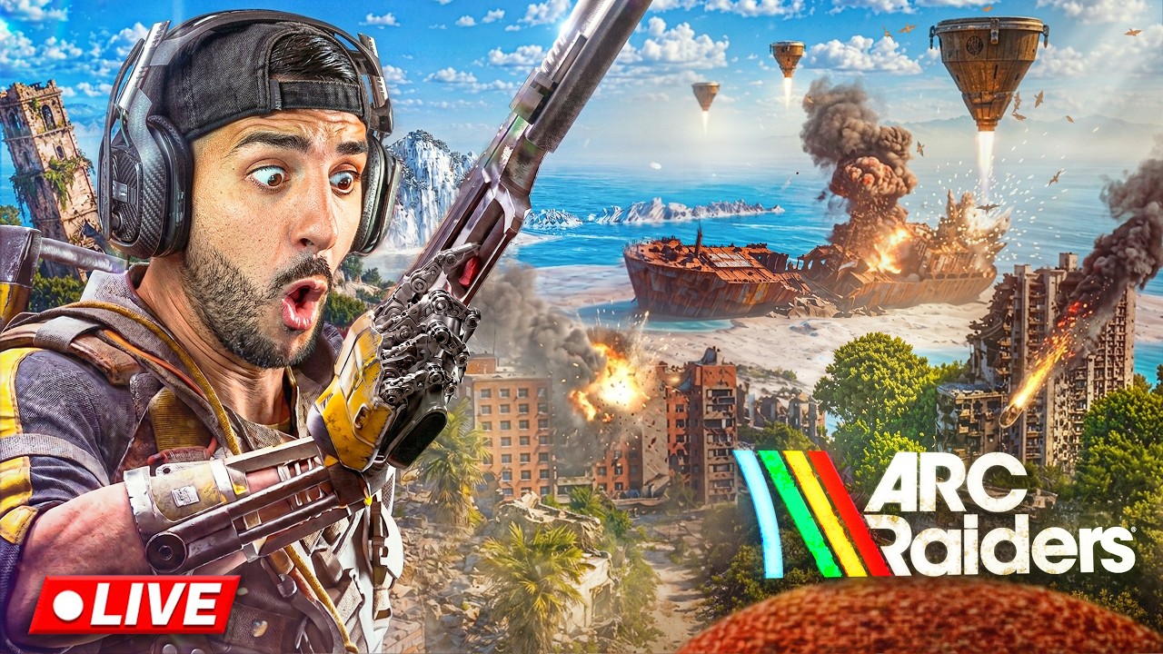 NEW ARC RAIDERS UPDATE! & NEW MAP! WITH THE #1 PVP SQUAD
