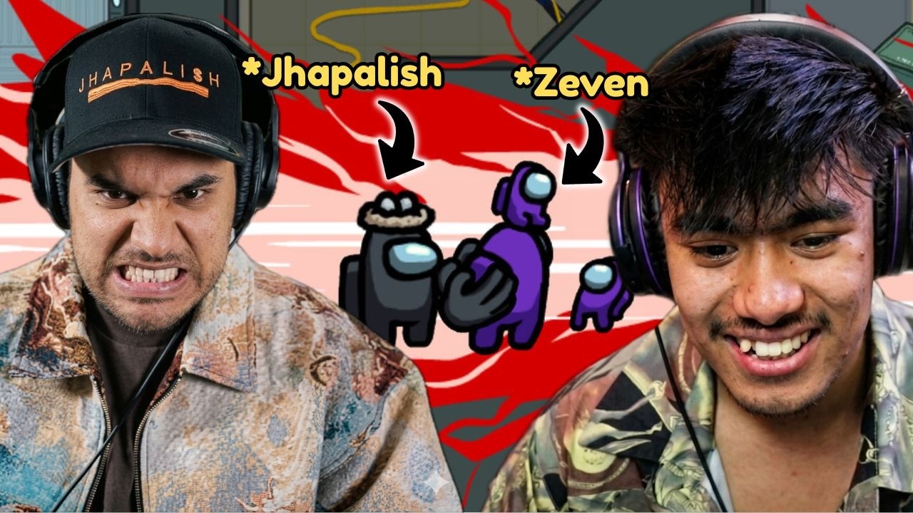 JHAPALISH BETRAYED @ZevenLive IN AMONG US | Live Highlight 15