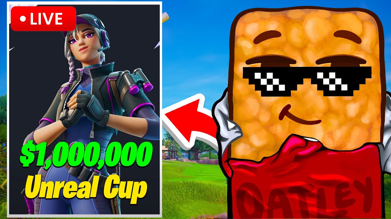 ๐ดLIVE - $1 MILLION UNREAL CUP (Fortnite)