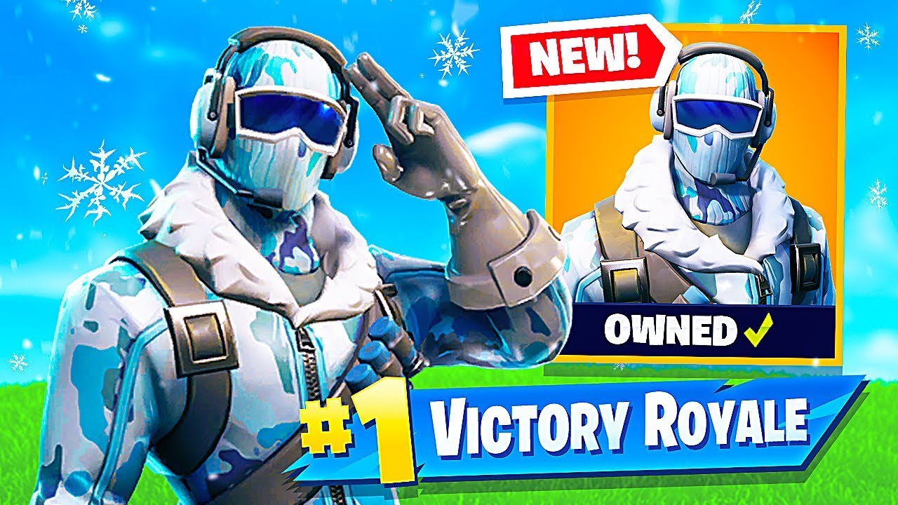 *NEW* Deep Freeze Bundle Frostbite Skin + Random Duos! (Fortnite Live Gameplay) background