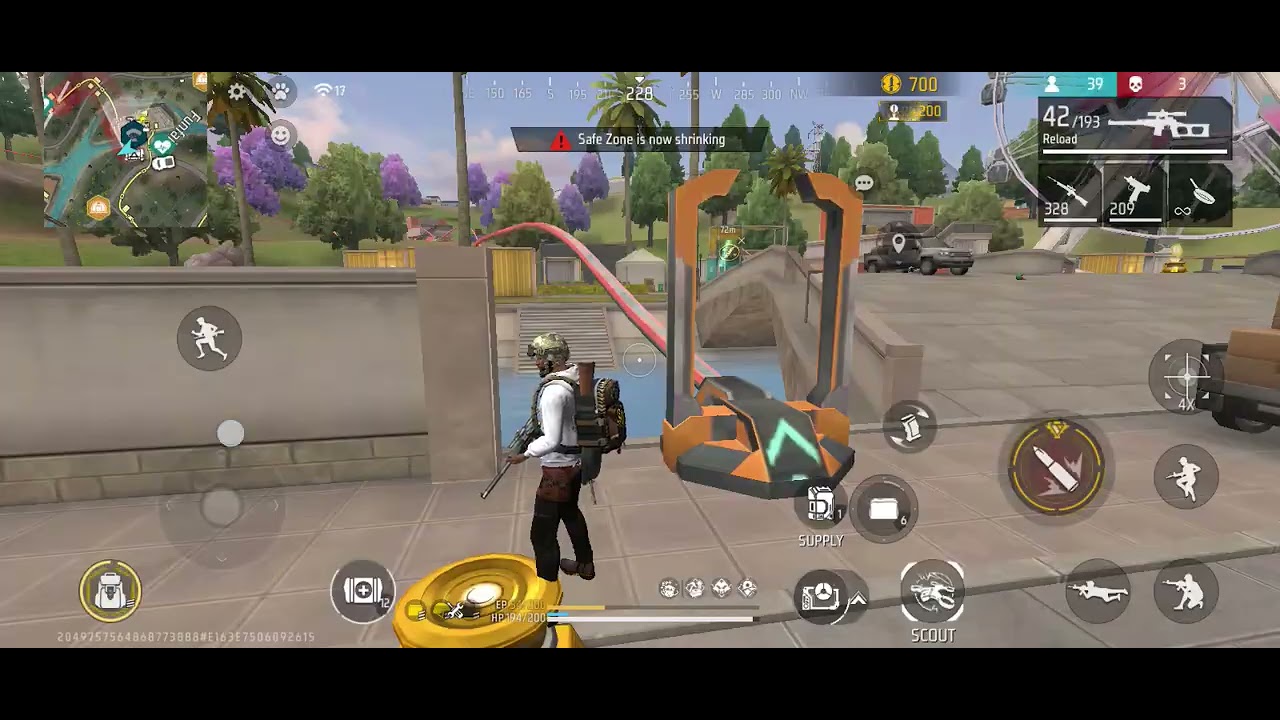 INSANE 1v4 CLUTCH ๐ฑ | Unbelievable Gameplay in Free Fire | Full Squad Wipe ๐ฅ