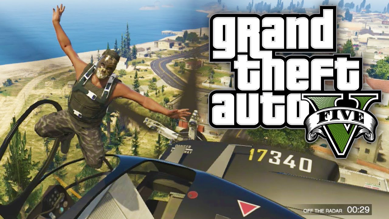 GTA 5 BOUNTY HUNTERS #40 - HOW ARE WE ALIVE?! (GTA V Online) background