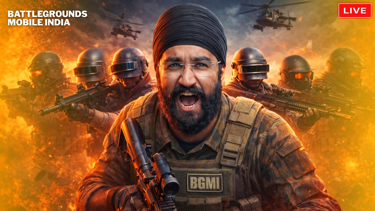 BGMI LIVE : KOI NHI TAKKAR M 🤓| PUBG x NEW UPDATE