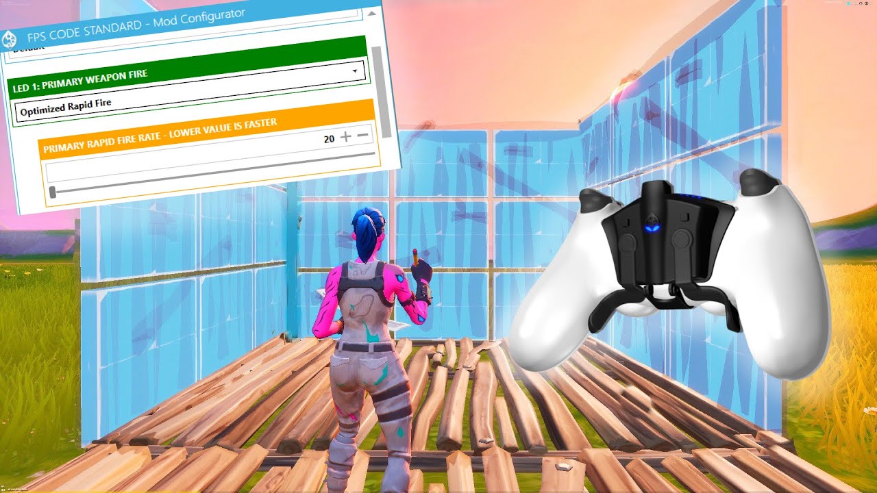 Using Controller MACROS To Edit In Fortnite... background
