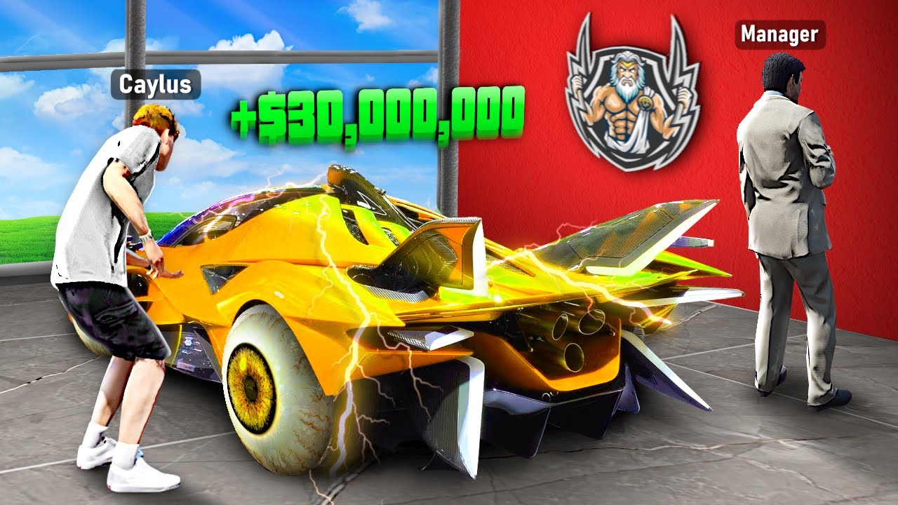Stealing Every GOD CAR From DEALERSHIP in GTA 5! background