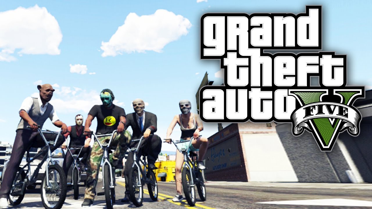 GTA 5 THUG LIFE #44 - BICYCLE GANG! (GTA V Online) background