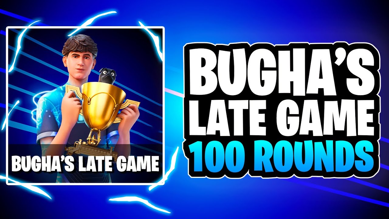 I Played 100 Rounds of Bugha Late Game Arena And This Happened...