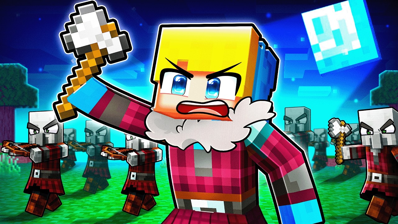 Die LEGENDE des PILLAGER KÖNIGS in Minecraft!