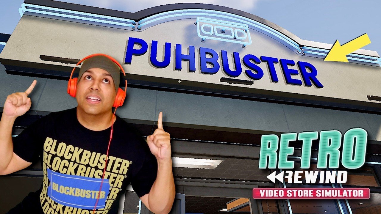 I OPENED MY OWN VIDEO RENTAL STORE!!