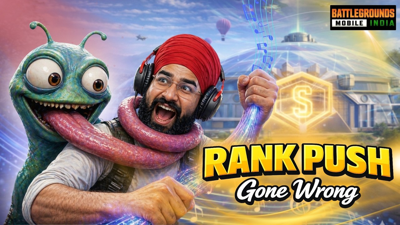 BGMI LIVE : SQUAD FUN & INTENSE RANK PUSH TO TOP 10 ๐๐ฅ | PUBG
