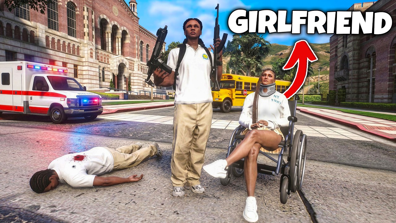 They SHOT MY GIRLFRIEND.. So I KILLED THEM in GTA 5 RP.. background