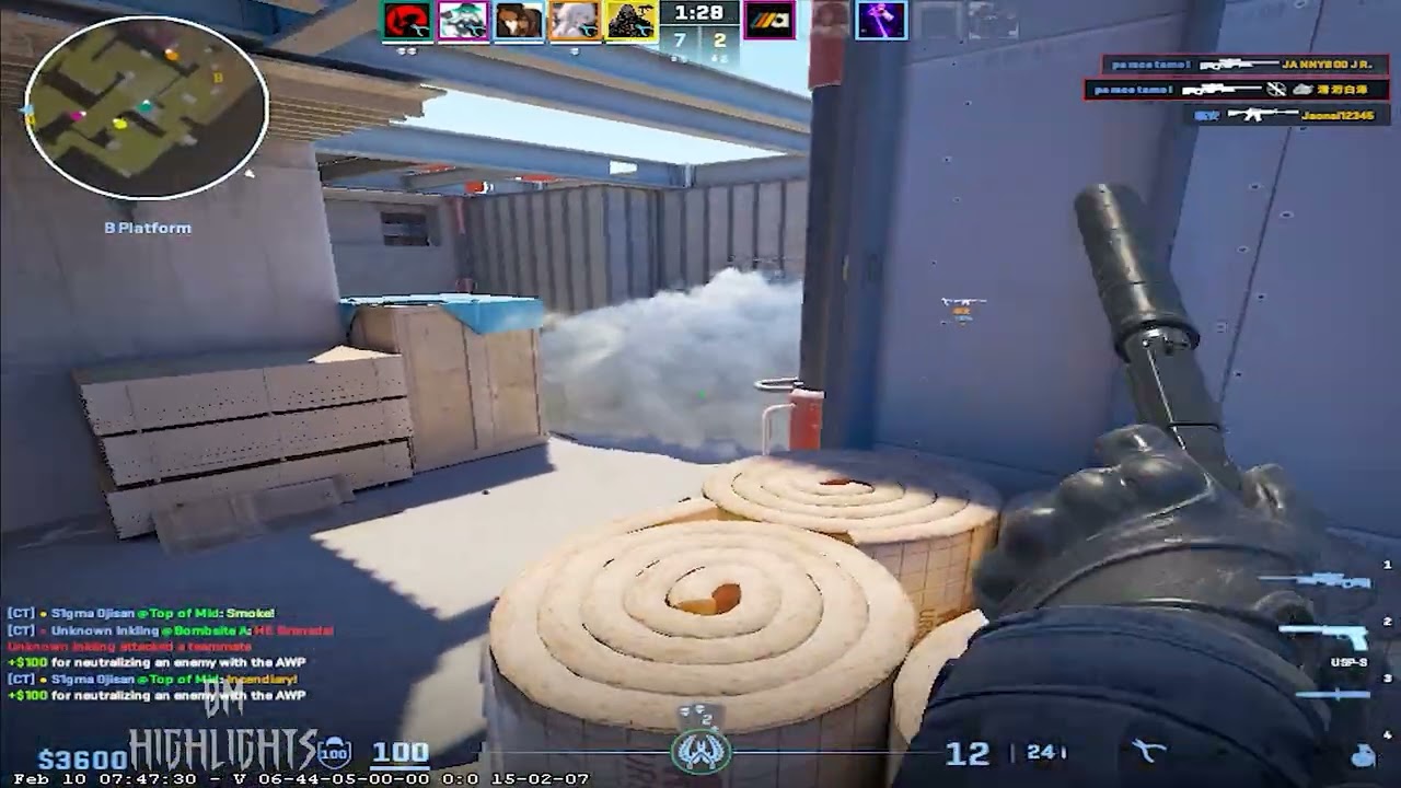 CS2 Highlights | Headshots & Clutches