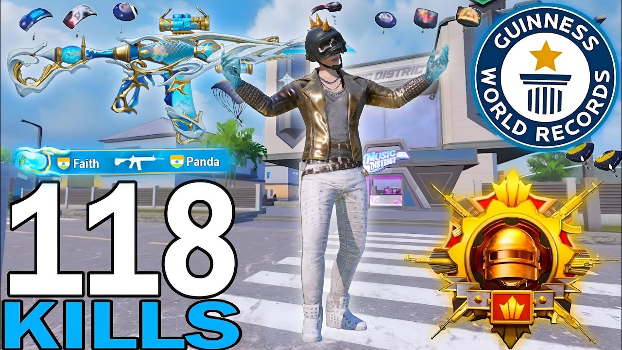 118 KILLS!😍 I STARTED the GAME with BEST LOOT OF PRO PLAYERS M7+M4 IN Evolving Universe🔥PUBG MOBILE background