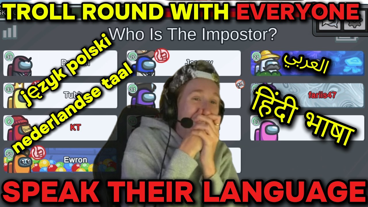 QSMP Among Us With Your Native Language ft. JEREMY, Katie B , Ewroon, Graf, Nexe, Fariis & Tubbo