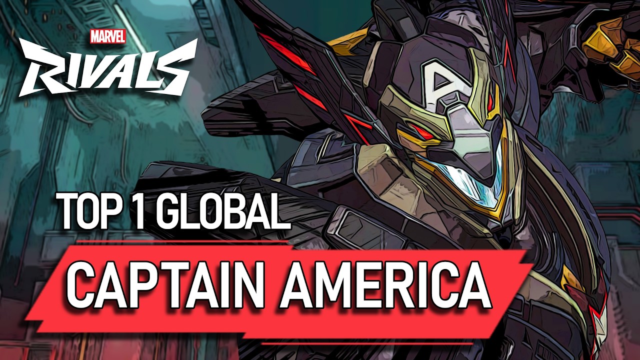 TOP 1 GLOBAL CAPTAIN AMERICA ! ZekromNoKami - MARVEL RIVALS PRO