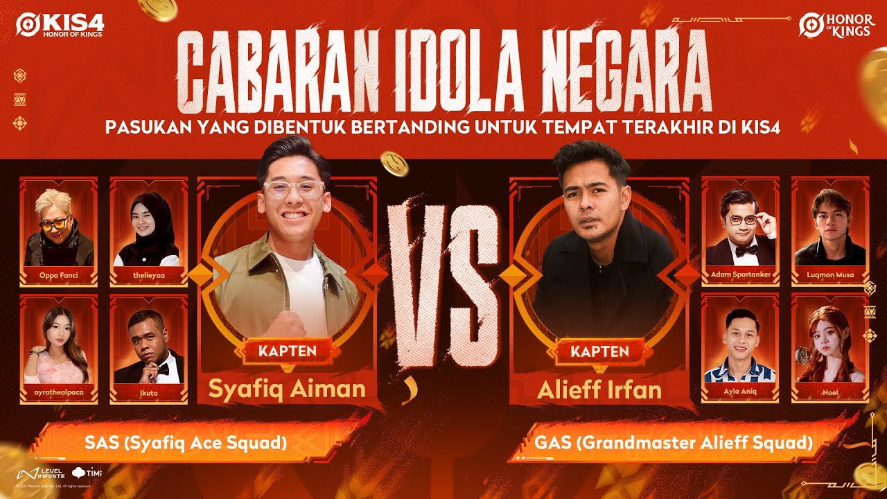 Cabaran Idola Negara: Demi Malaysia | Honor of Kings Malaysia