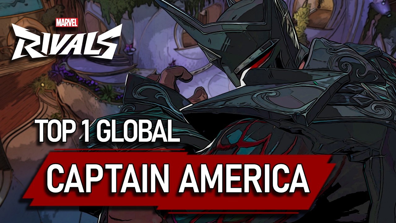 TOP 1 GLOBAL CAPTAIN AMERICA ! pølly - MARVEL RIVALS PRO